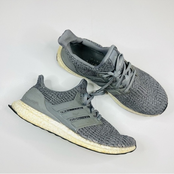 Adidas DNA Gray UltraBoost 4.0 Running Sneakers 10.5 main image 2